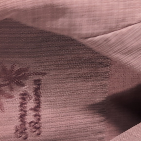 Tommy Bahama 100% Silk Salmon Camp Shirt, Sz. M - Picture 4 of 5